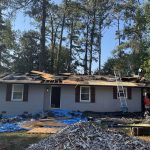 Damaged Roof Replacement